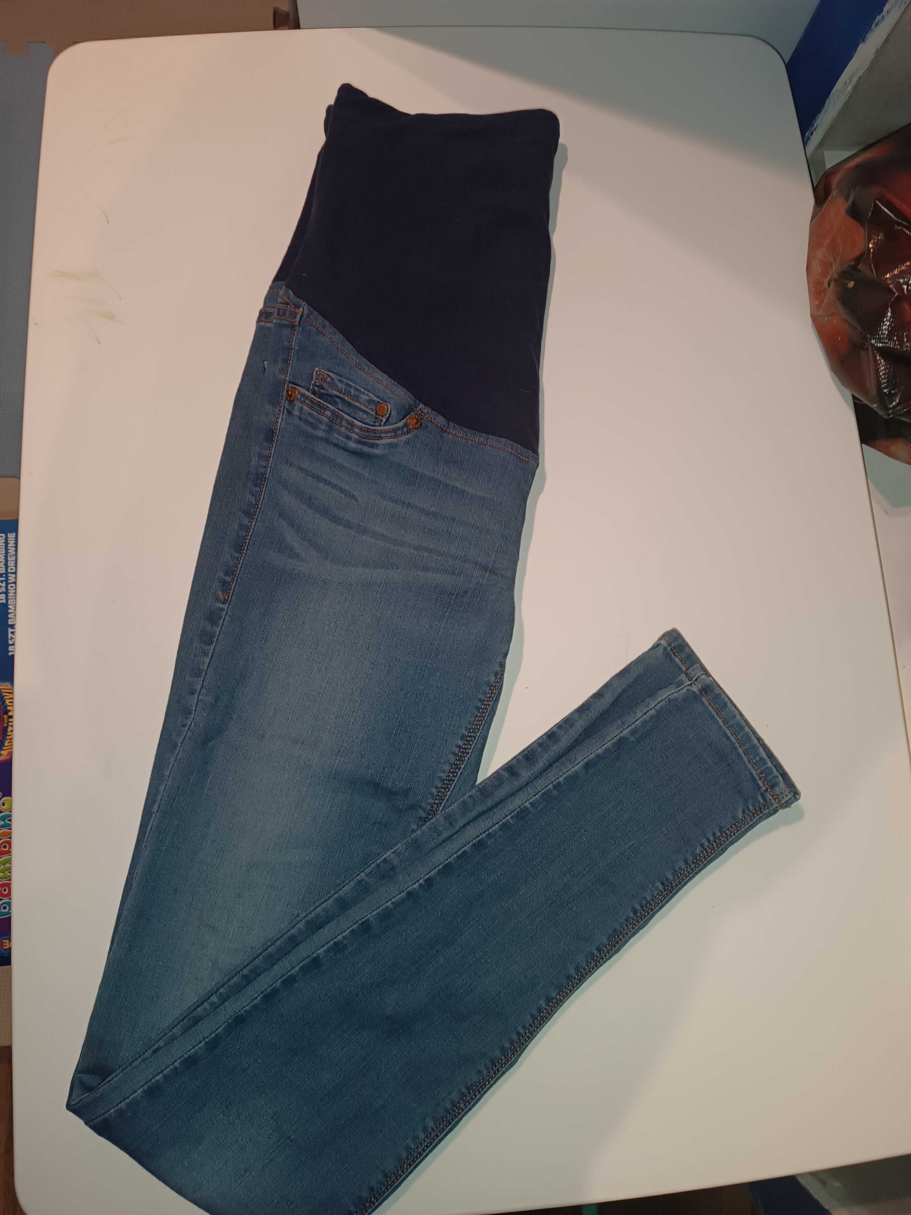 Jeansy spodnie ciążowe