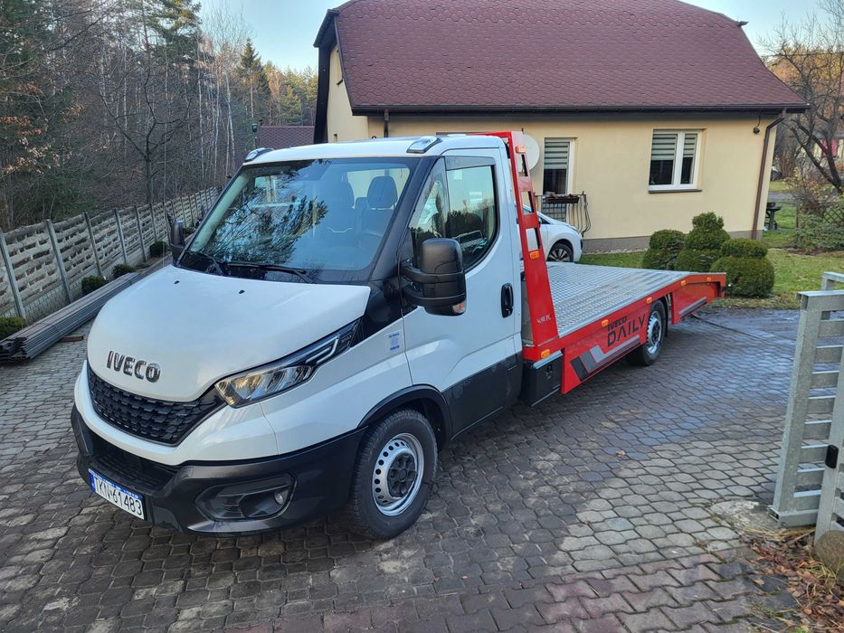 Iveco daily 35s18 3.0 180 KM najazd autolaweta Led