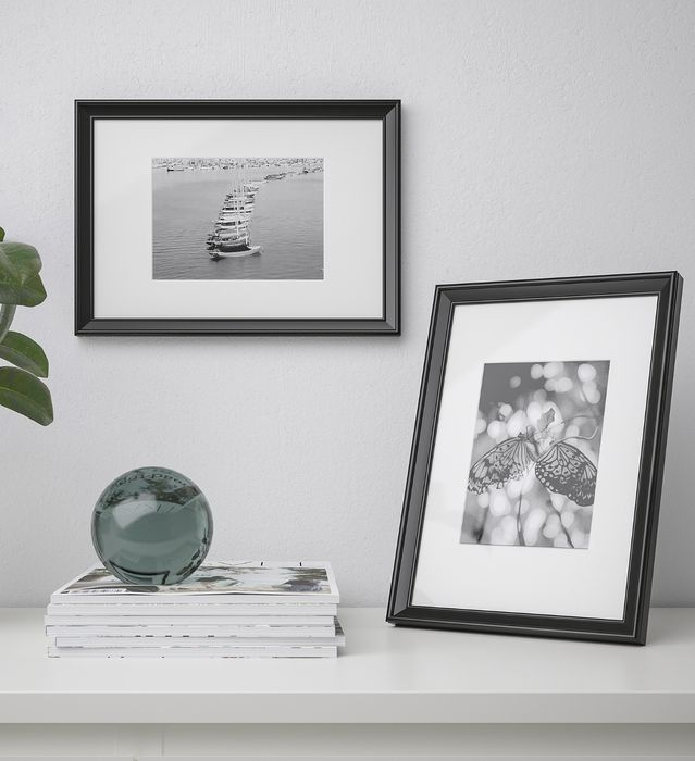 IKEA KNOPPANG Ramka, czarny, 21x30 cm