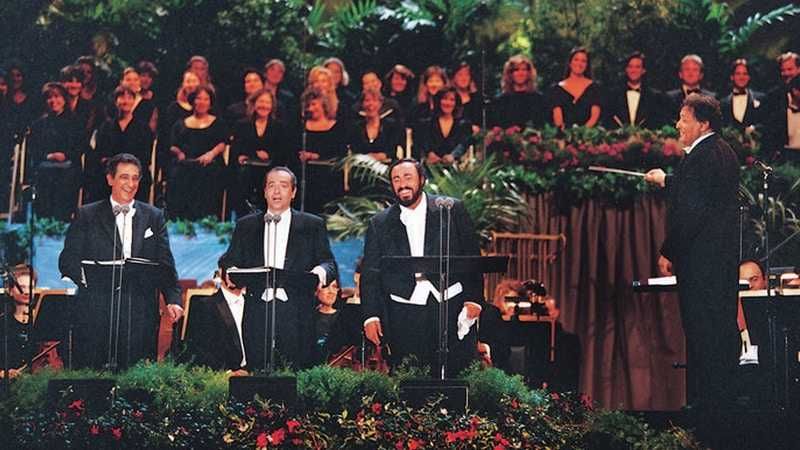 The Original THREE TENORS CONCERT +Libreto (Pavarotti/Carreras/Domingo