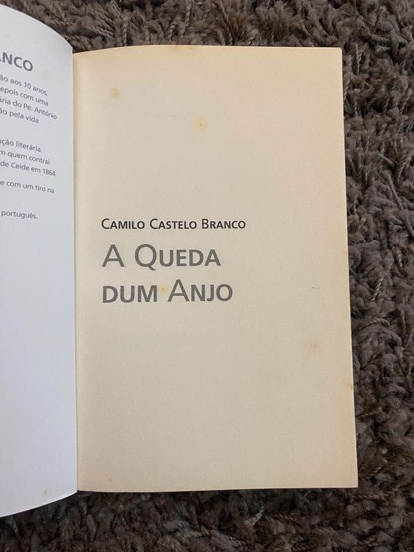 A Queda dum Anjo - Camilo Castelo Branco