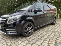 Mercedes V klasa extra long 4 matic pakiet AMG salon PL