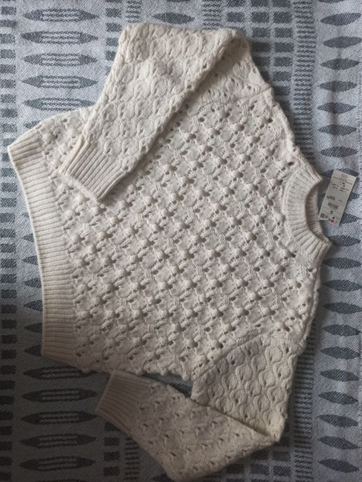 Sweter ażurowy Reserved