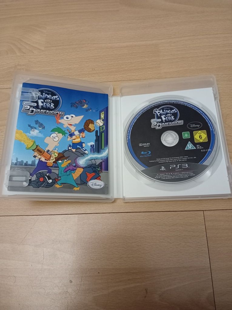 Gra phineas and ferb across the 2nd dimension ps3