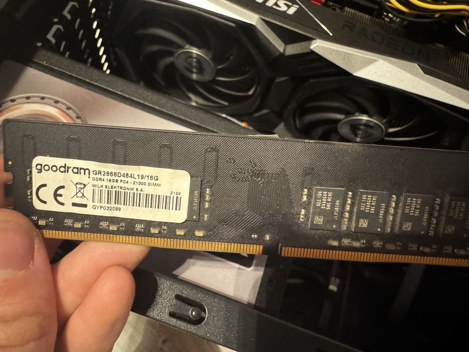 GOODRAM 16GB (1x16GB) 2666MHz CL19