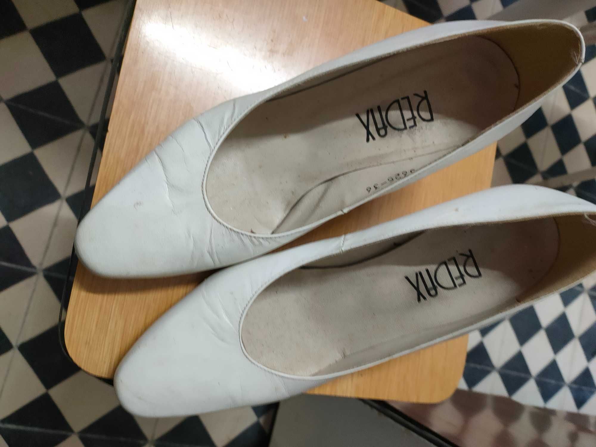 Sapato branco TM 37 Senhora
