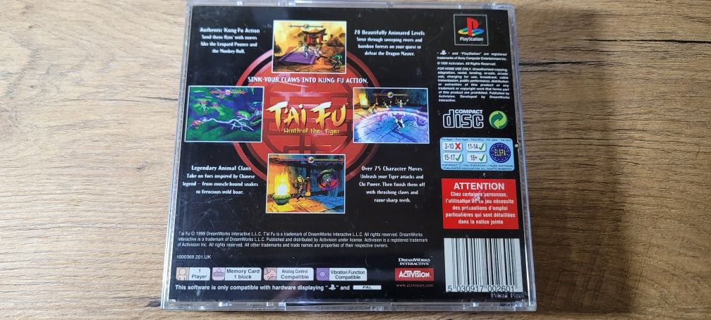 TAI FU PS1 Unikat!