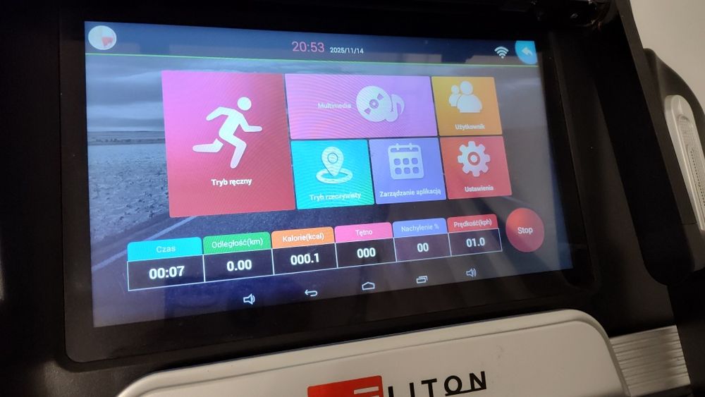 Bieżnia elektryczna do 180 kg