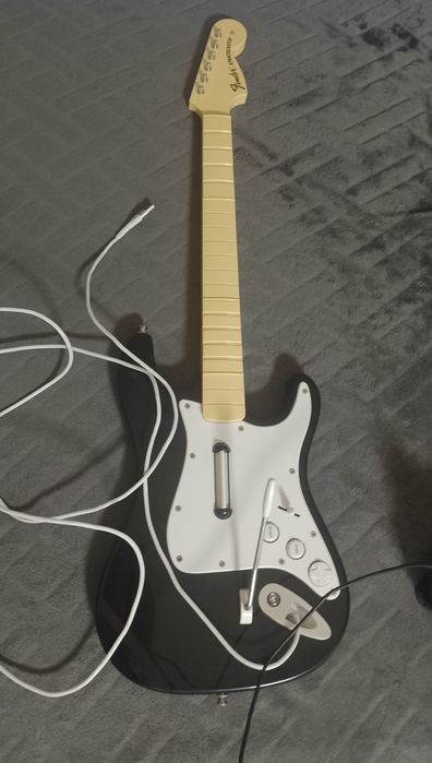 Gitara guitar hero fender Stratocaster przerobiona na kierownice do pc