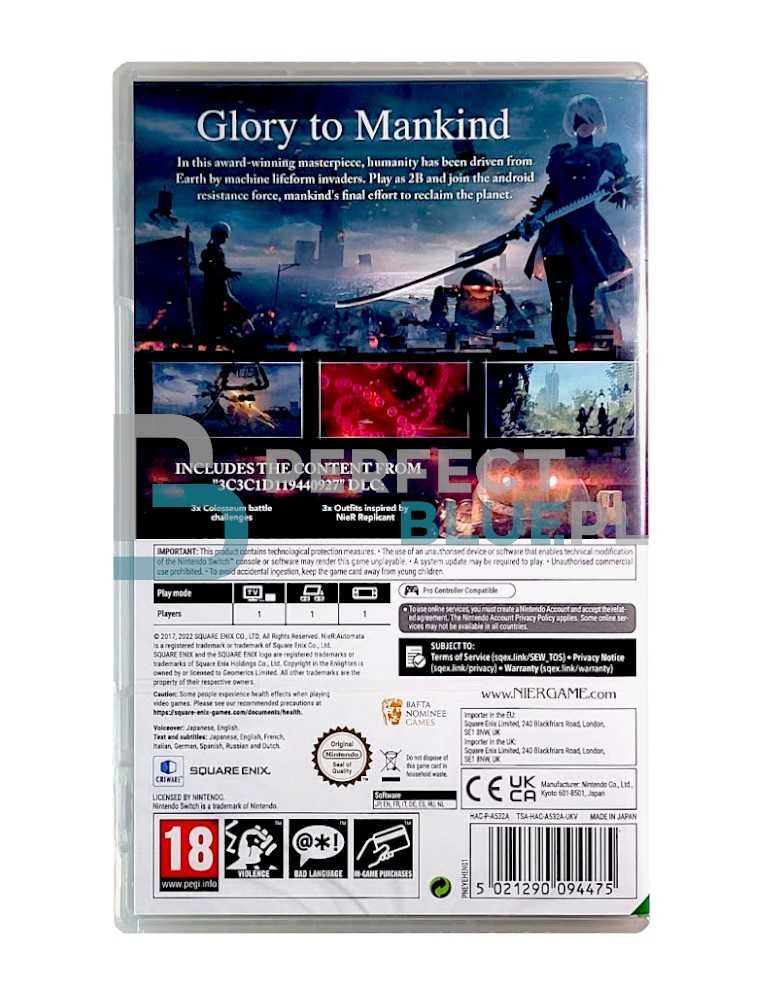NieR Automata The End of YoRHa Edition / Gra Nintendo Switch / Mokotów
