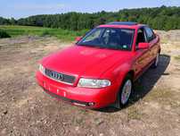 Audi A4 b5 ly3h przód czerwona lift kompletna grill maska