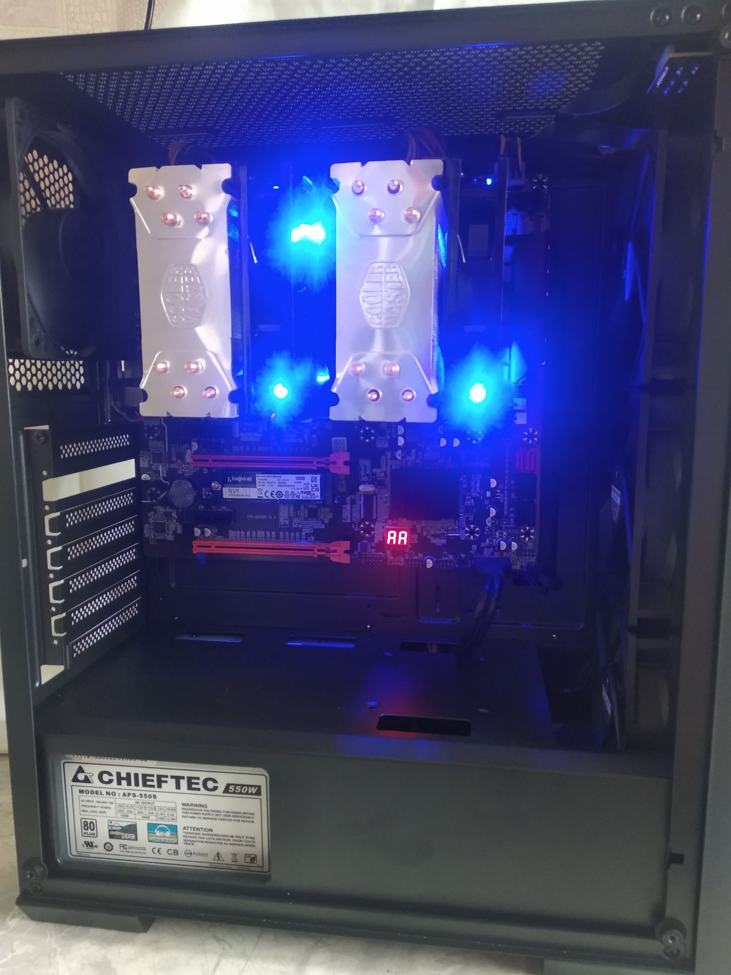Плата для рендера, станции X79 Dual (LGA2011) Xeon