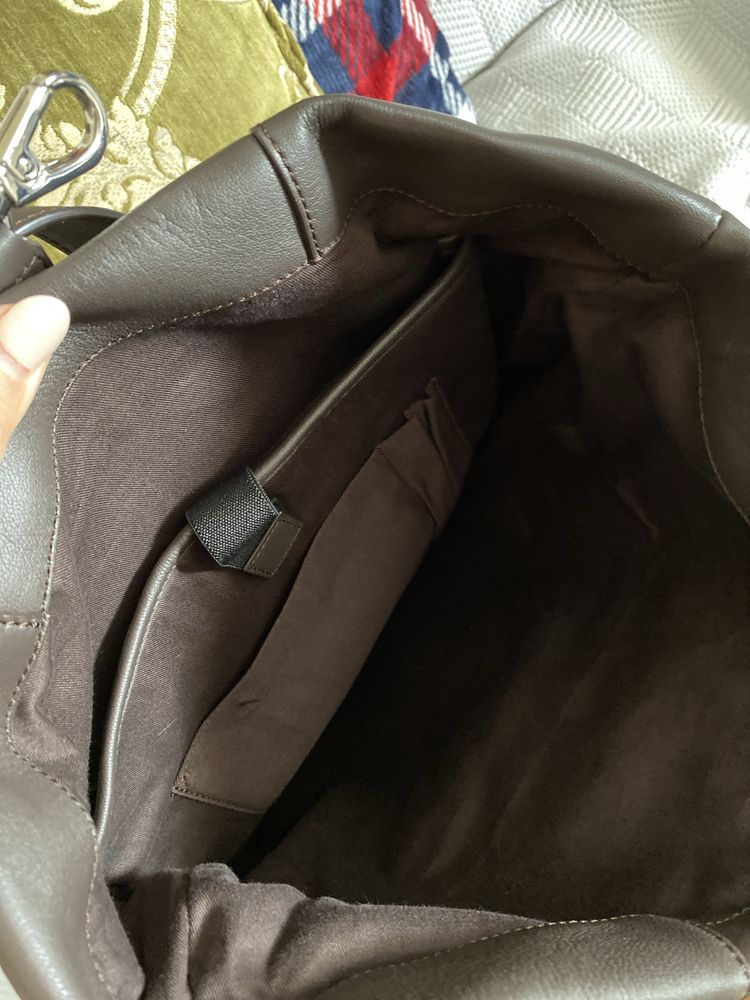 Mochila Estrear-Massimo Dutty/pele  castanha mod homem