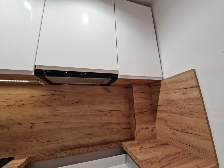 Meble kuchenne + okap i zlewozmywak