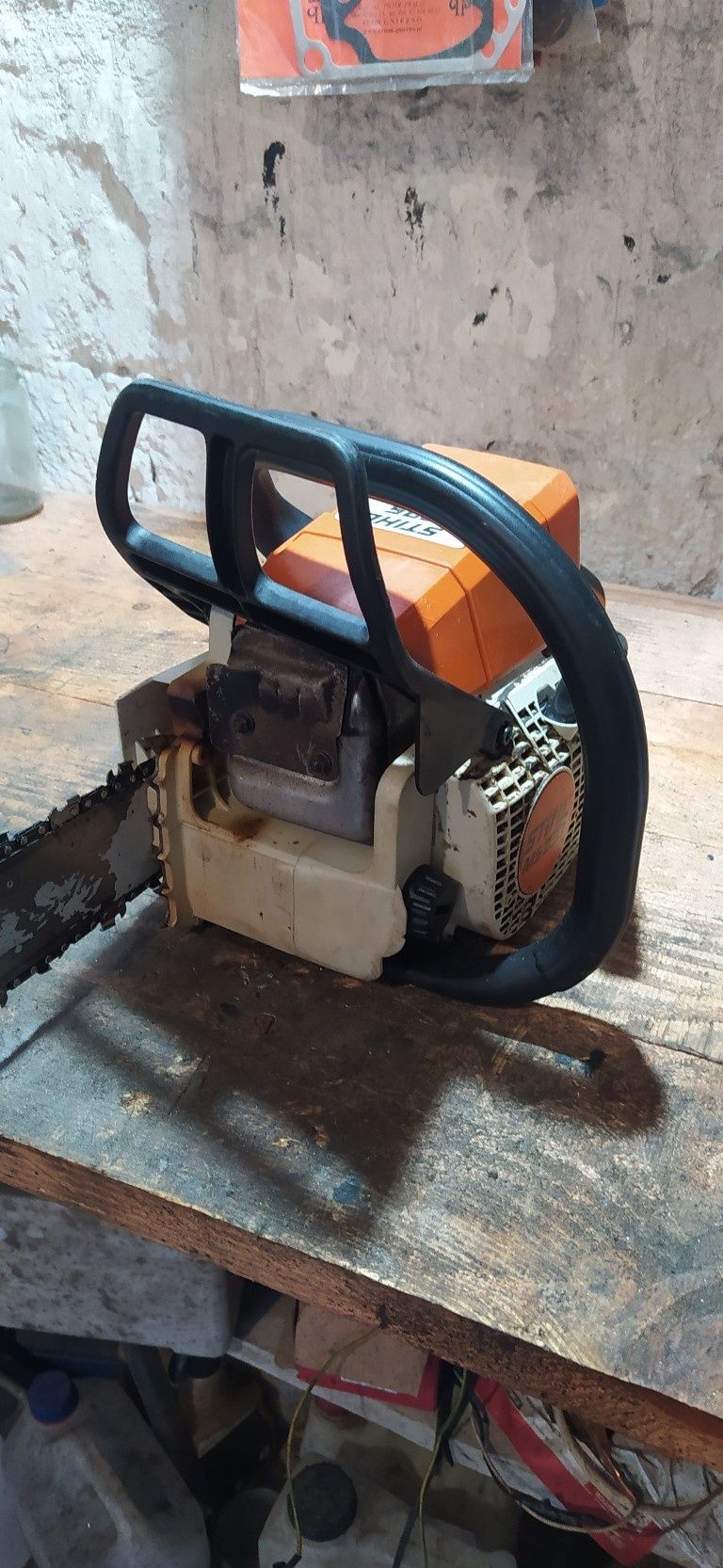 Stihl 025 po remoncie