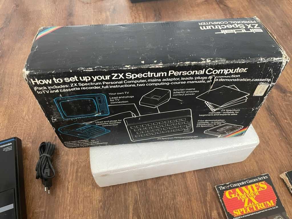 Komputer ZX Spectrum 48K komplet box