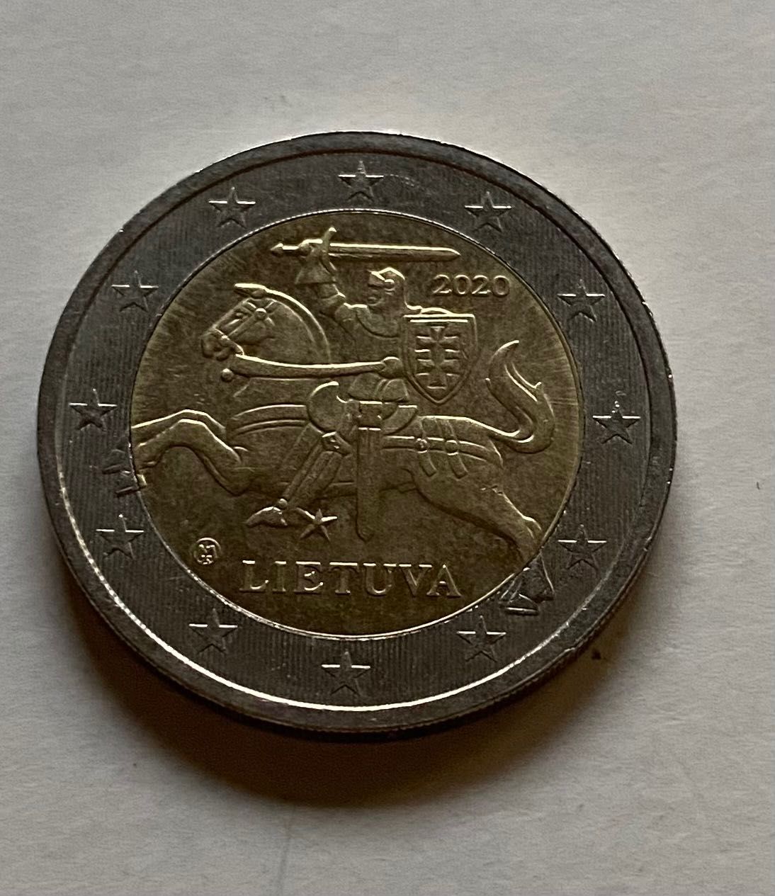 Moeda 2 Euros / 2€ - Lituânia - 2020