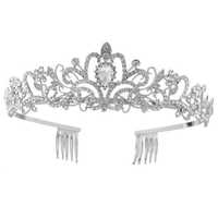 Tiara Para Noiva Cor Ouro ou Prata