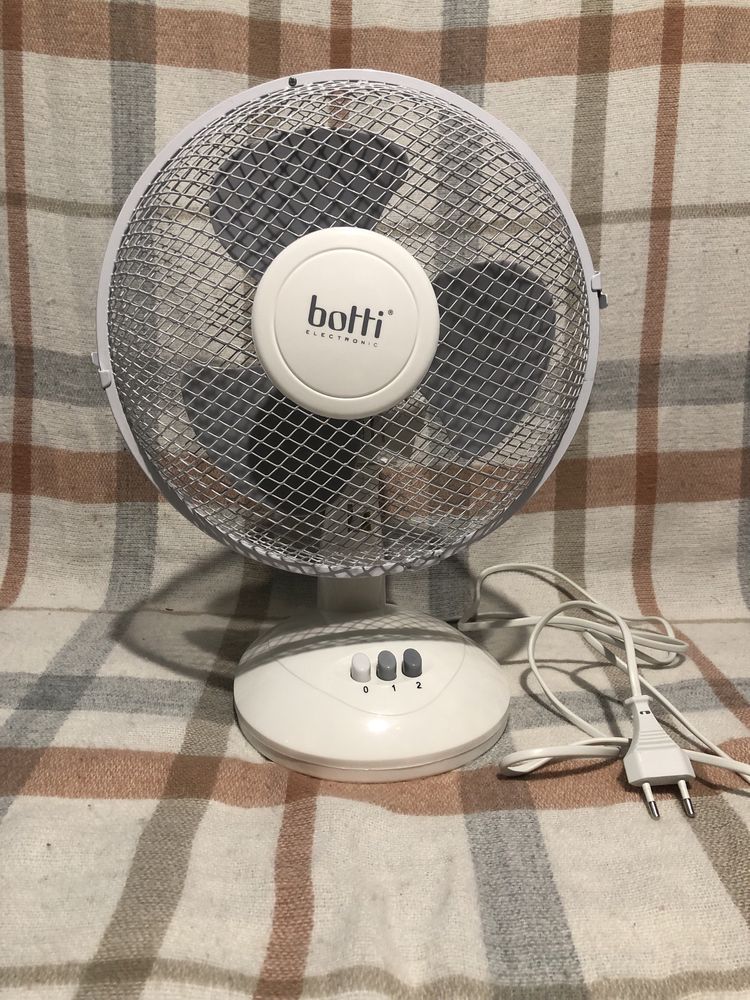 Nowy wentylator biurkowy Botti Electronics ruchomy mocny nawiew