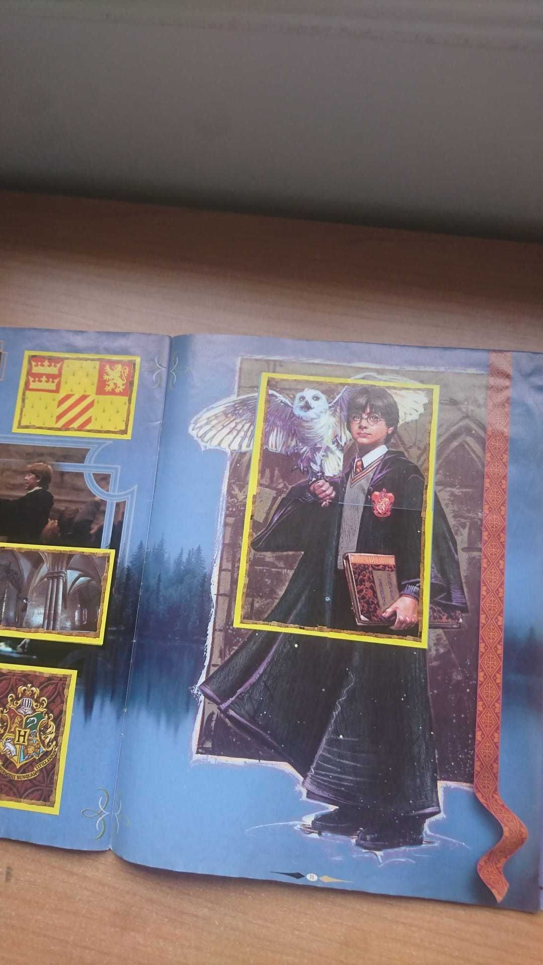 Caderneta_Panini do Harry_Potter antiga e rara dos anos 90