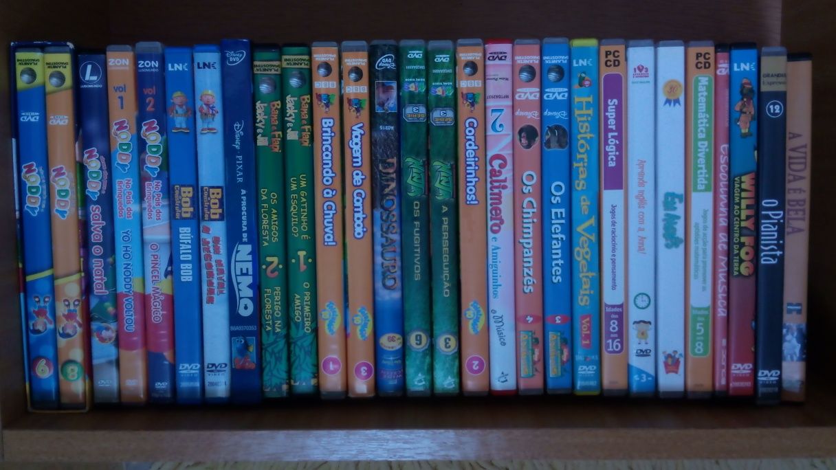 Filmes dvd infantis - desenhos animados