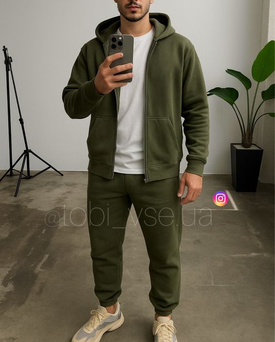 ХІТ‼️ Костюм Чоловічій спортивний на флісі Мужской теплый  флисе