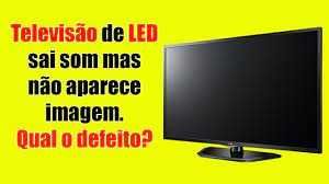 Tv lcd, led sem imagem mas com son, reparação desde 50e