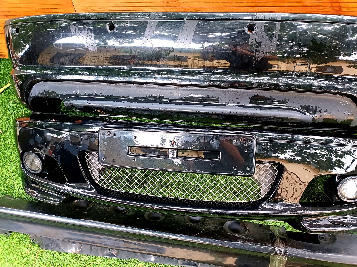 Para choques frente, trás e embaladeiras pack M original bmw E46 coupé