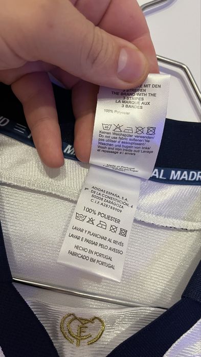 Real Madrid Retro koszulka pilkarska