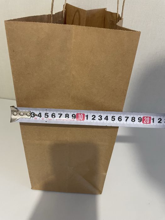Паперові, Бумажні пакети крафт з ручками