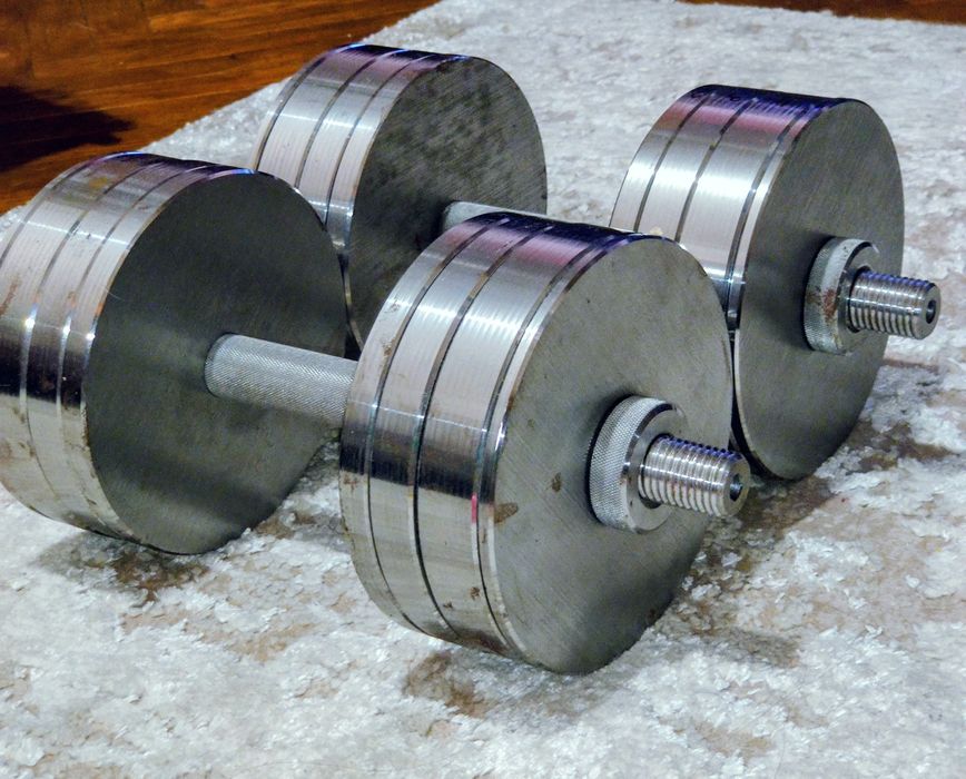 гантели 22 кг блин металл 165 мм