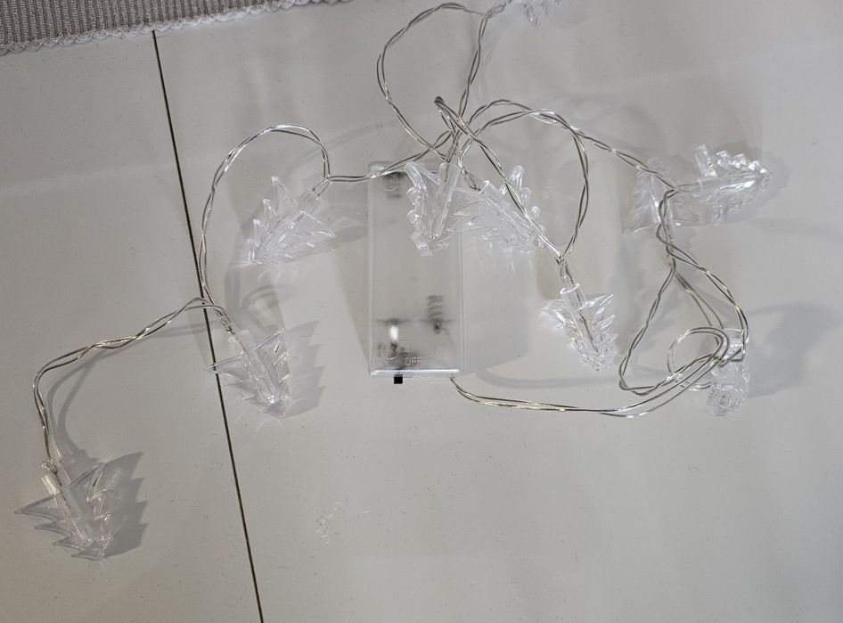 Lamki świąteczne choinki