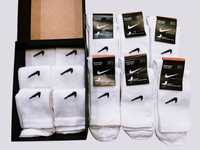 Белые Носки Nike высокие 6 пар. Размеры 36-39 ; 41-44