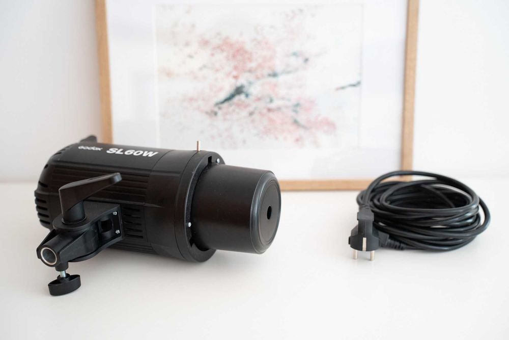 Godox SL60W – Luz LED de Estúdio (Bowens) + Light Stand