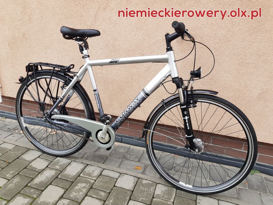 Rower męski miejski CONWAY koła 28 SHIMANO NEXUS aluminium WYSYŁKA
