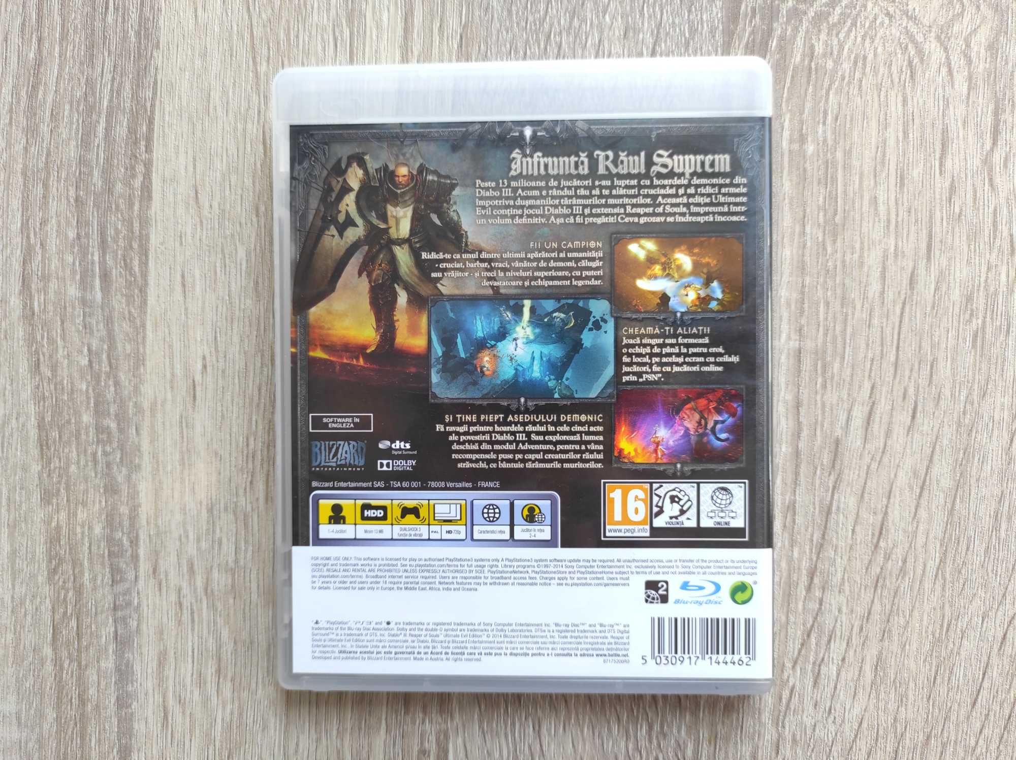 Diablo III Reaper of Souls - PS3 - Stan Płyty BDB