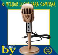 Mic Microfone Profissional Estúdio Skype Desktop PC e Notebook, 3,5