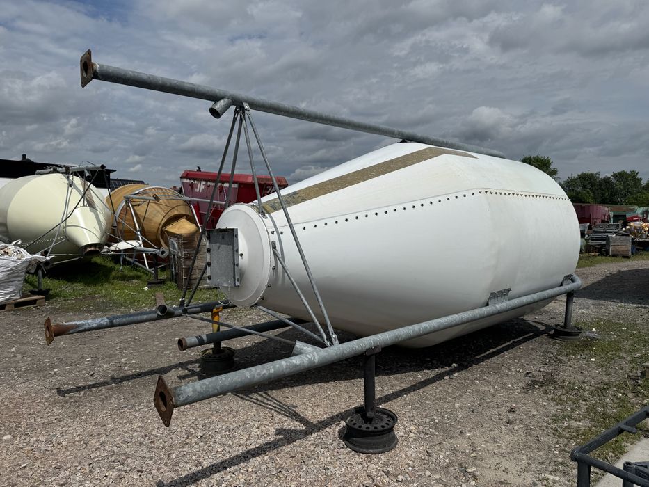 Silos 15 m3 tj. 10 TON ze żmijką lub bez - idealny do paszowozu