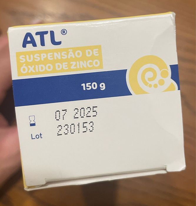 Vendo embalagem de Suspensão de Óxido de Zinco