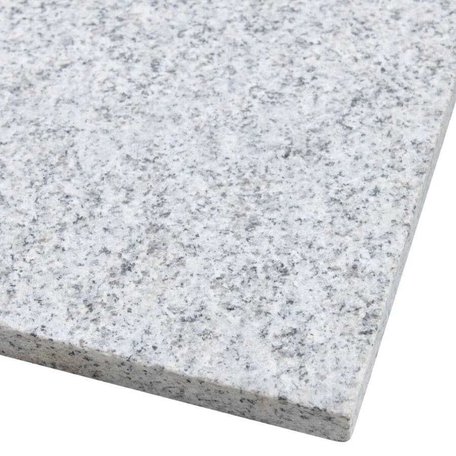 Płytki Granit  Bianco Crystal płomieniowany 120x60x2 cm