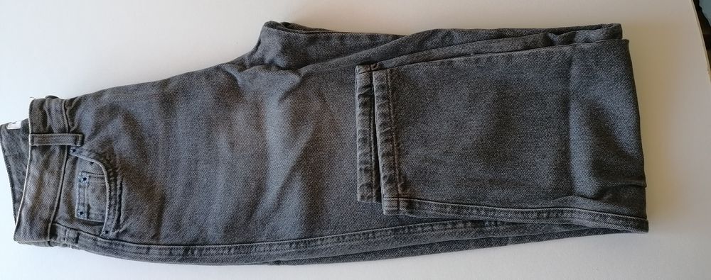 Calças de ganga cinzentas