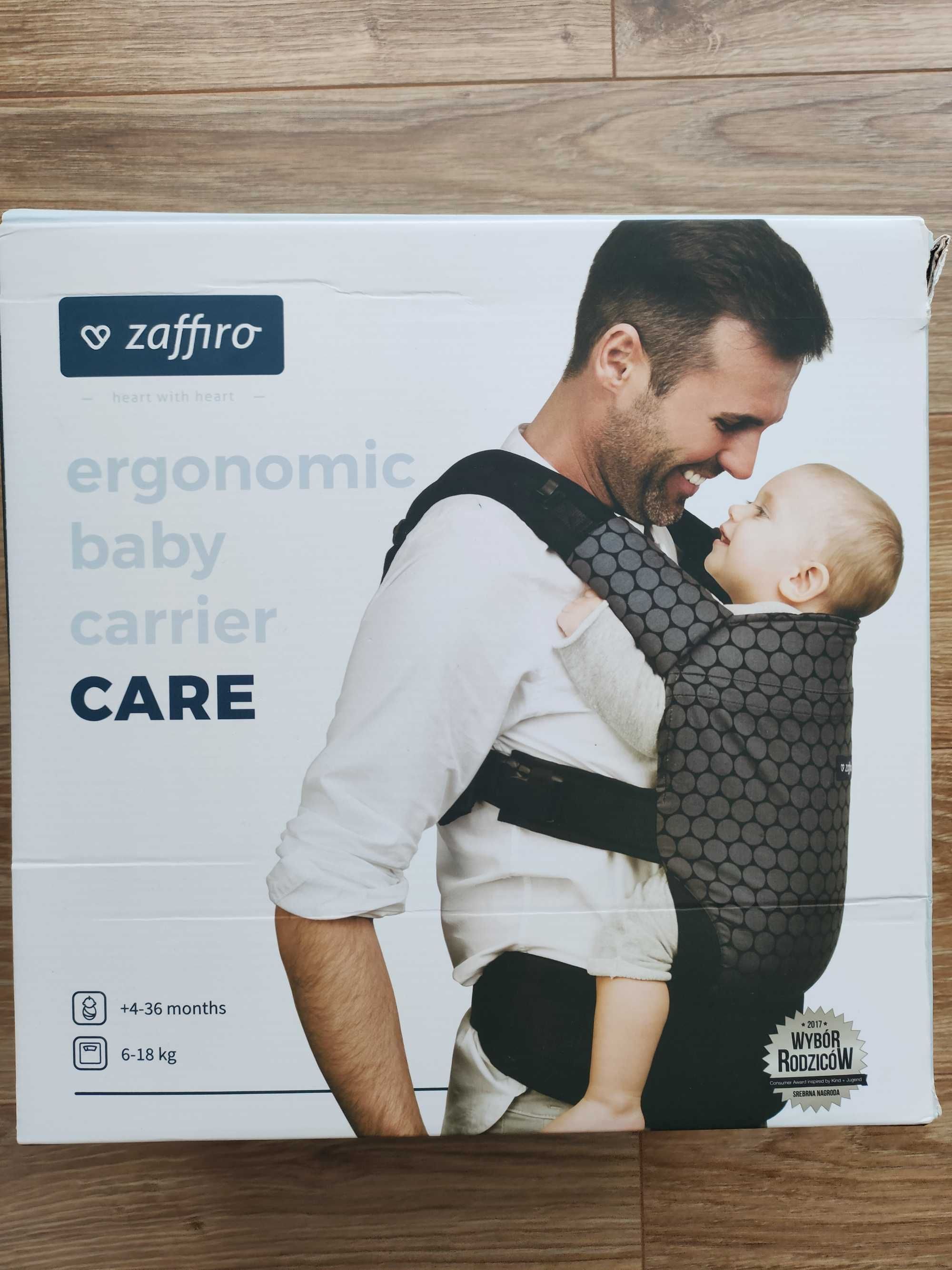 Nosidło ergonomiczne dla dzieci nosidełko Zaffiro Care