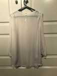 blusa branca MASSIMO DUTTI  40