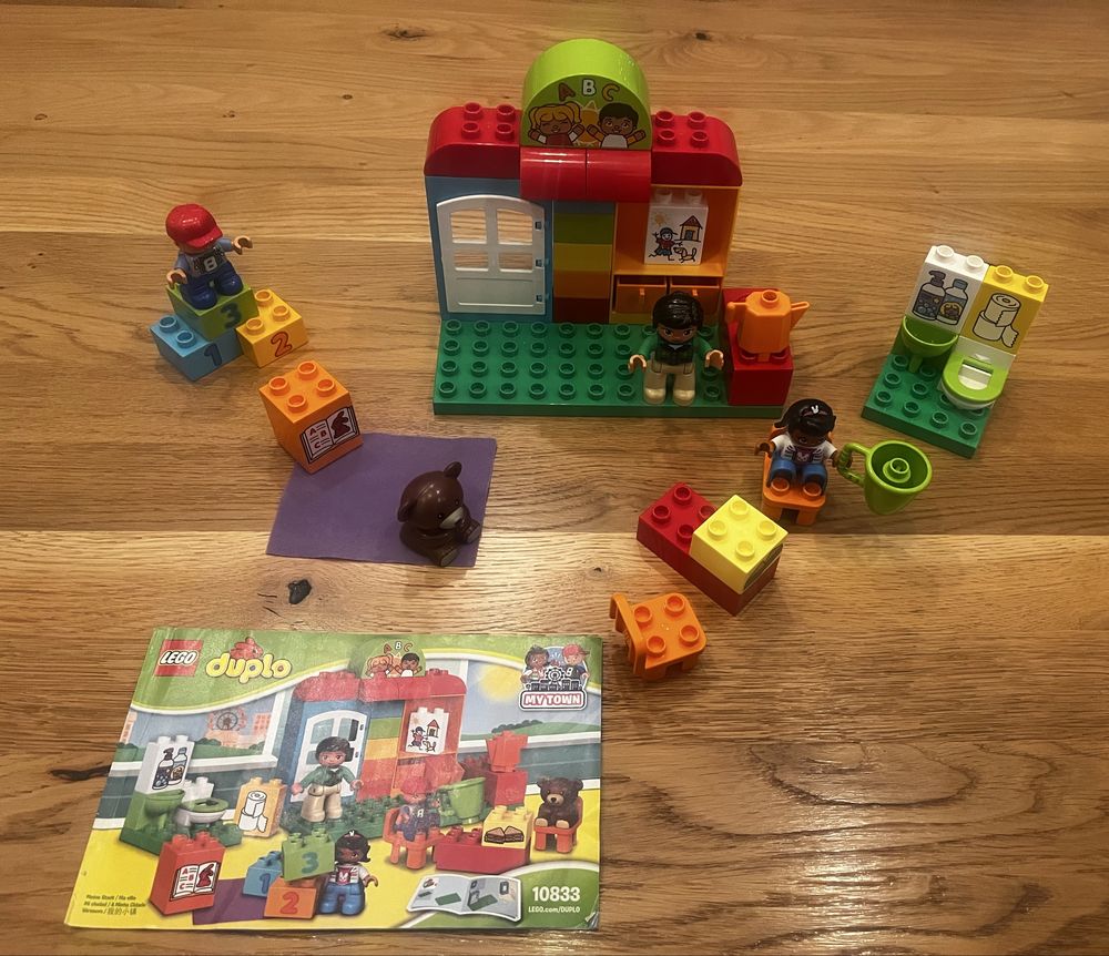 Lego duplo Przedszkole 10833 Klocki + instrukcja