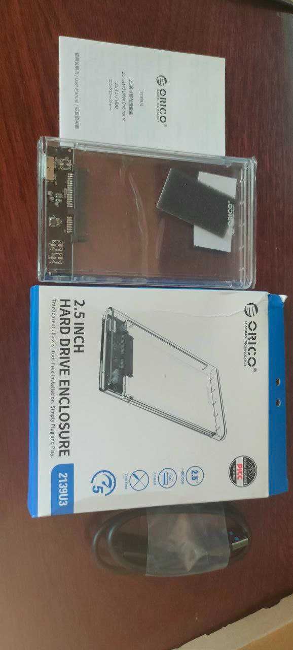 Зовнішня кишеня Orico для HDD 2.5" 2139U3