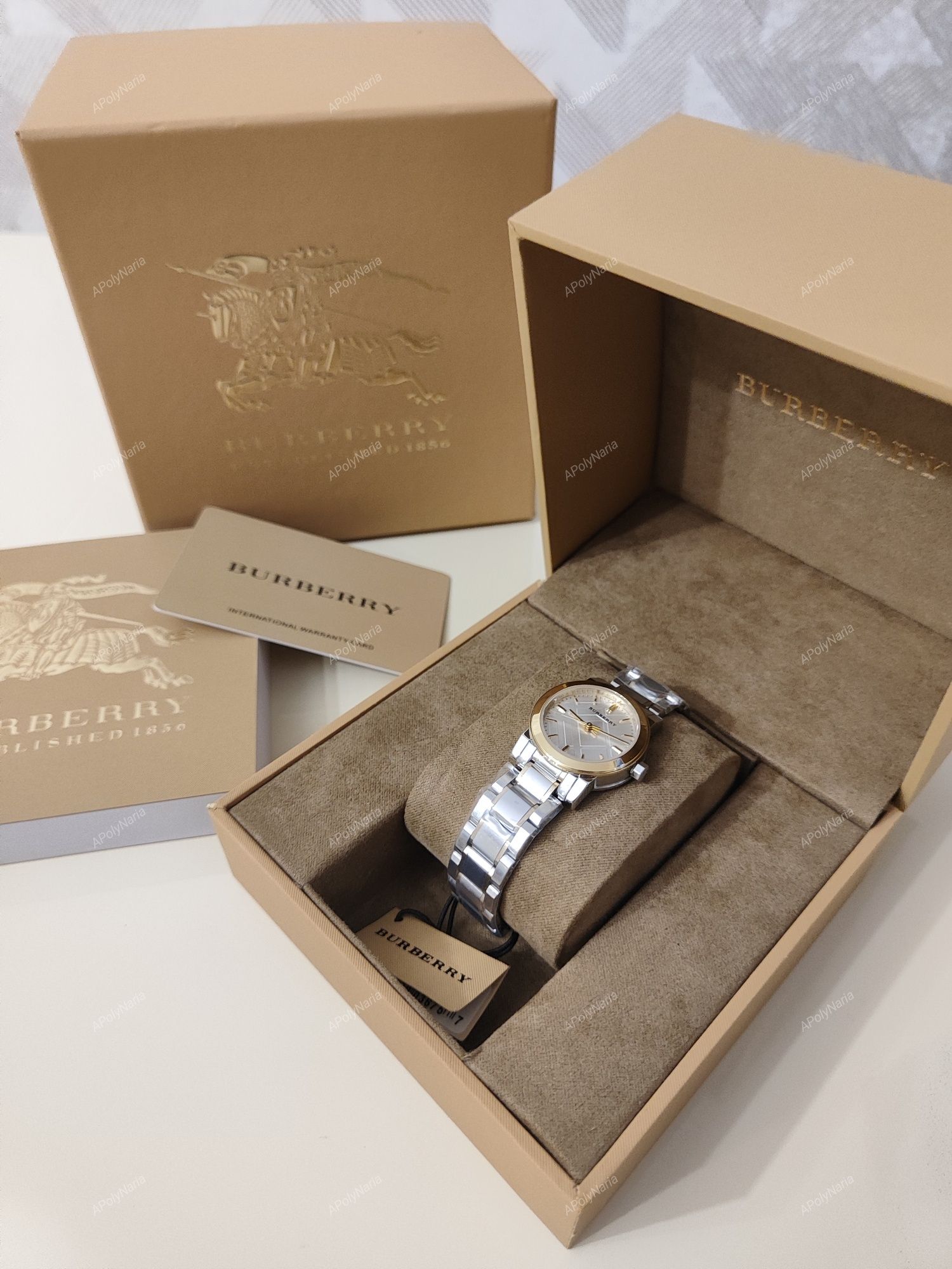Годинник Burberry bu9217 Часы Барберри