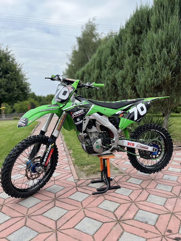 Kawasaki kxf 250 18r. talon, yoshimura, renthal