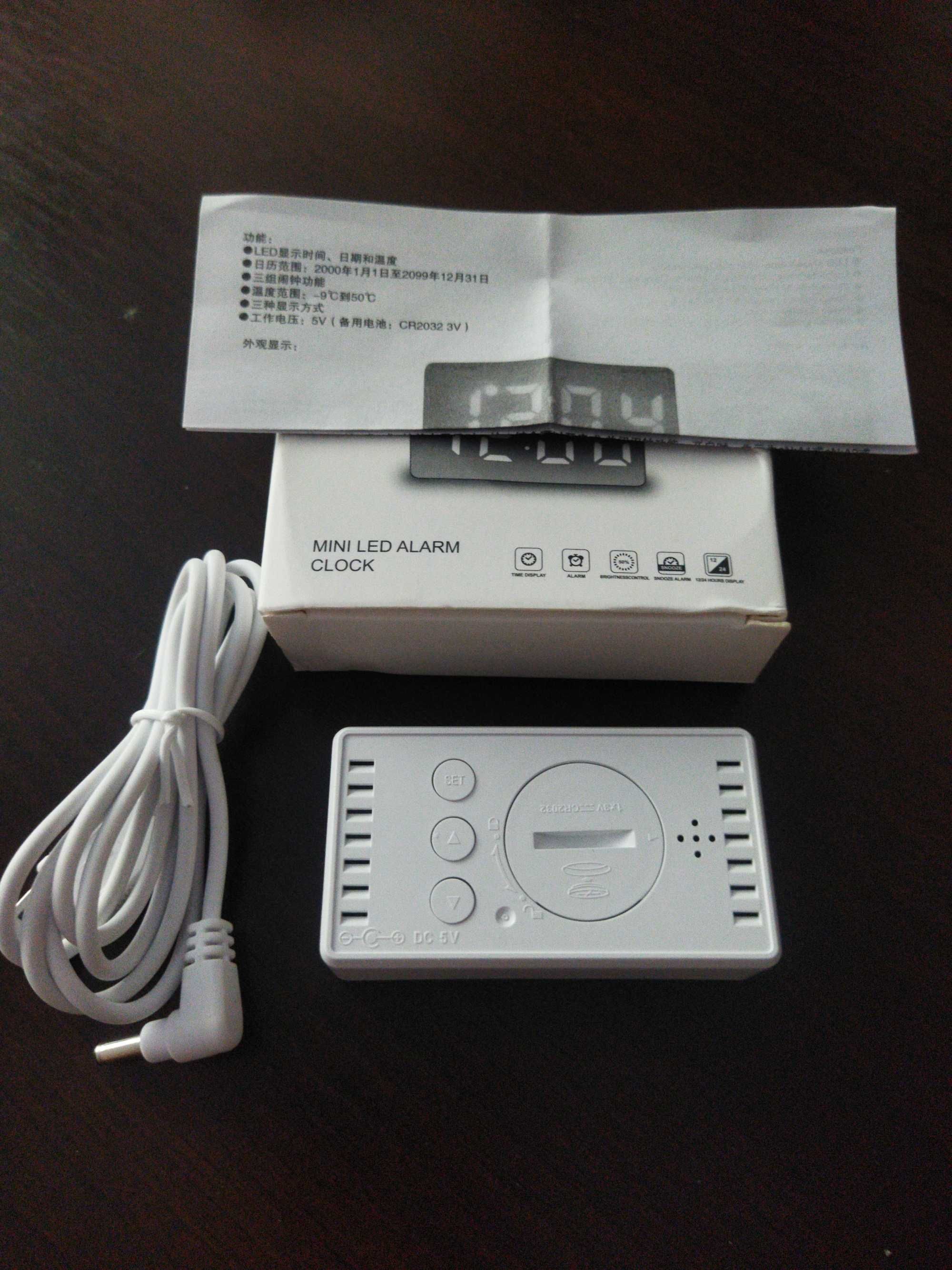 Часы электронные настольные USB