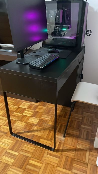 Secretaria MICKE IKEA castanha