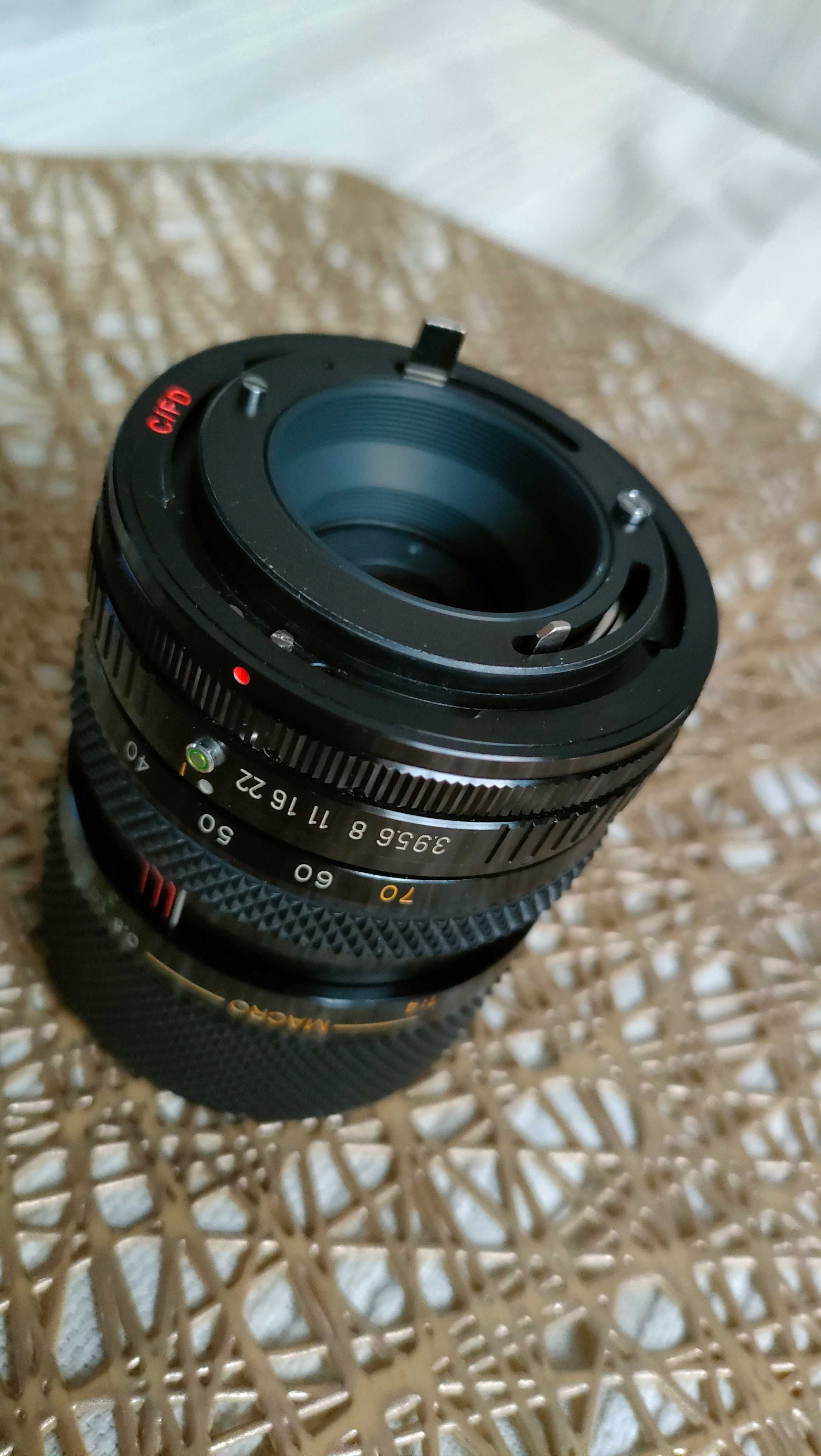 obiektyw canon fd soligor 28-70 makro